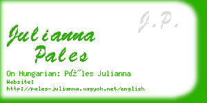 julianna pales business card